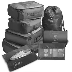 TNAKIEX - 8pcs Bolsas Organizadoras De Maletas Para Viaje Impermeable