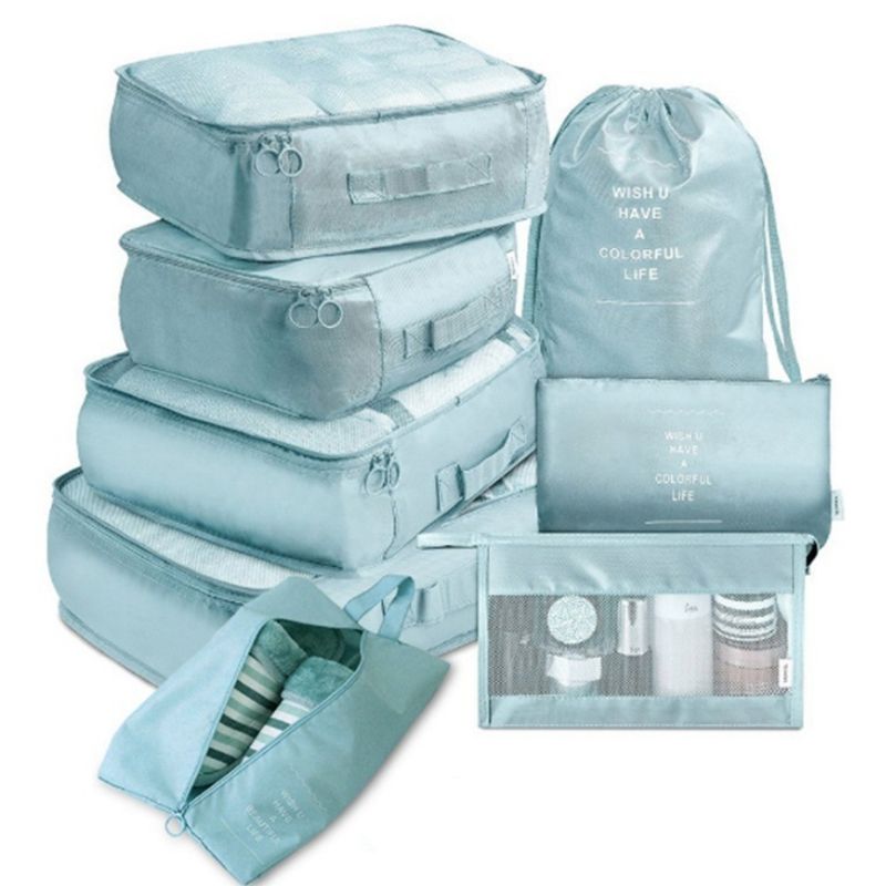 TNAKIEX - 8pcs Bolsas Organizadoras De Maletas Para Viaje Impermeable