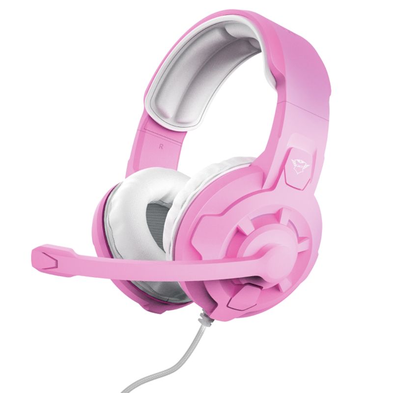 TRUST - Audifonos Gamer Trust Gxt 411P Radius Pc Ps4 Switch Xbox Rosado._.…