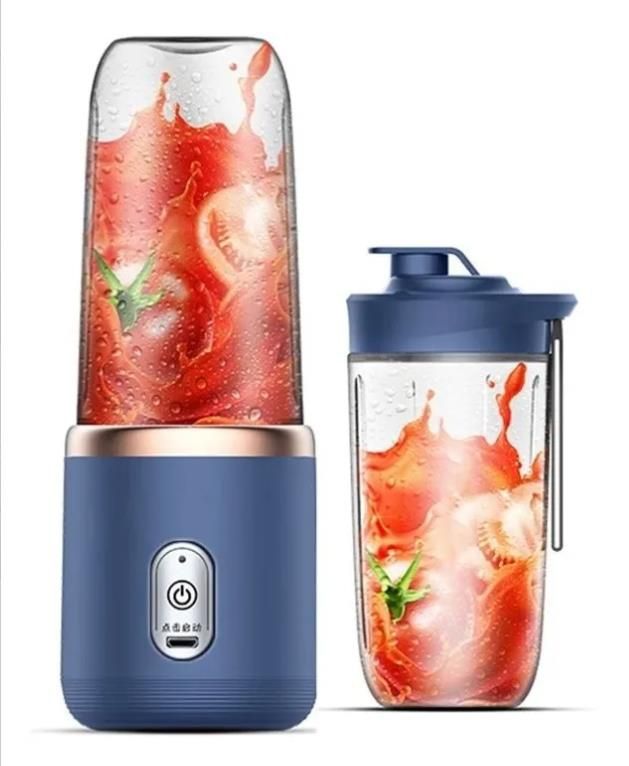Mini Licuadora De Frutas Exprimidora Portátil 6cuchillas Usb