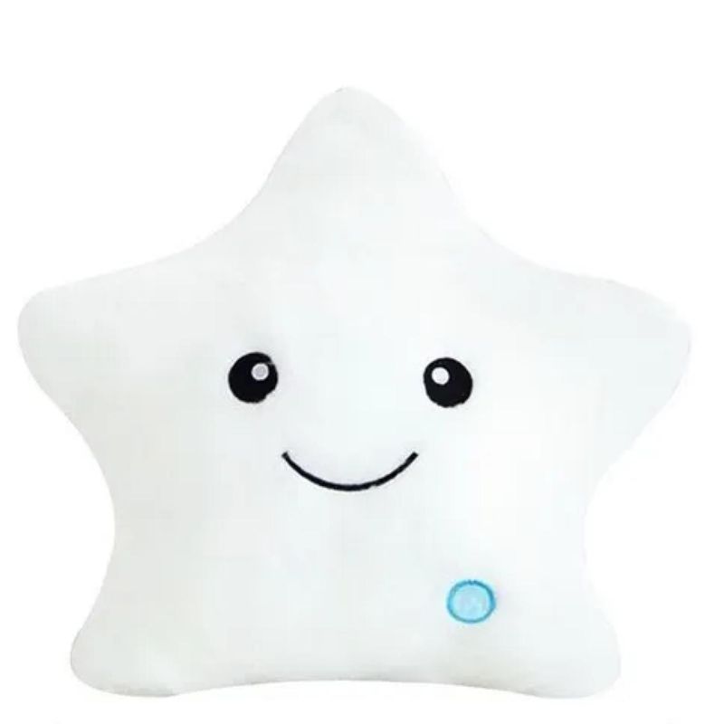GENERICO - Cojin Estrella Luminosa - Blanco.