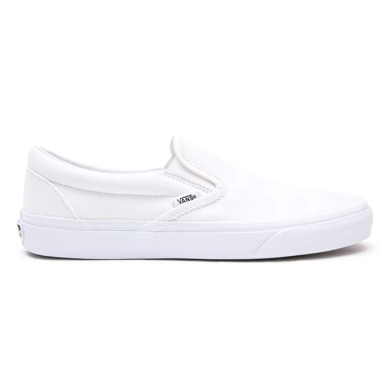 VANS - Zapatillas Unisex UA Classic Slip-On Blanca VANS