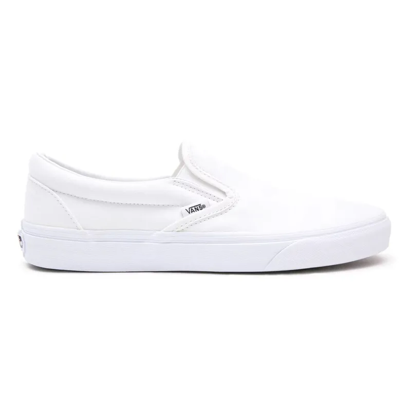 VANS - Zapatillas Unisex UA Classic Slip-On Blanca VANS