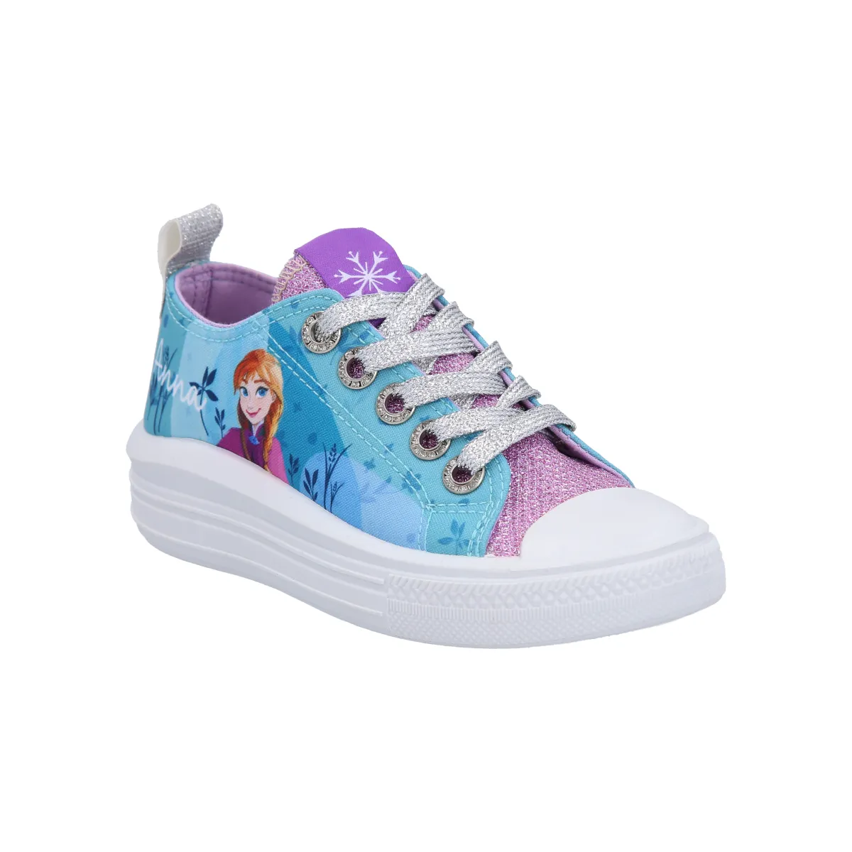 FROZEN - Zapatilla Niña Frozen Lona con Plataforma Anna