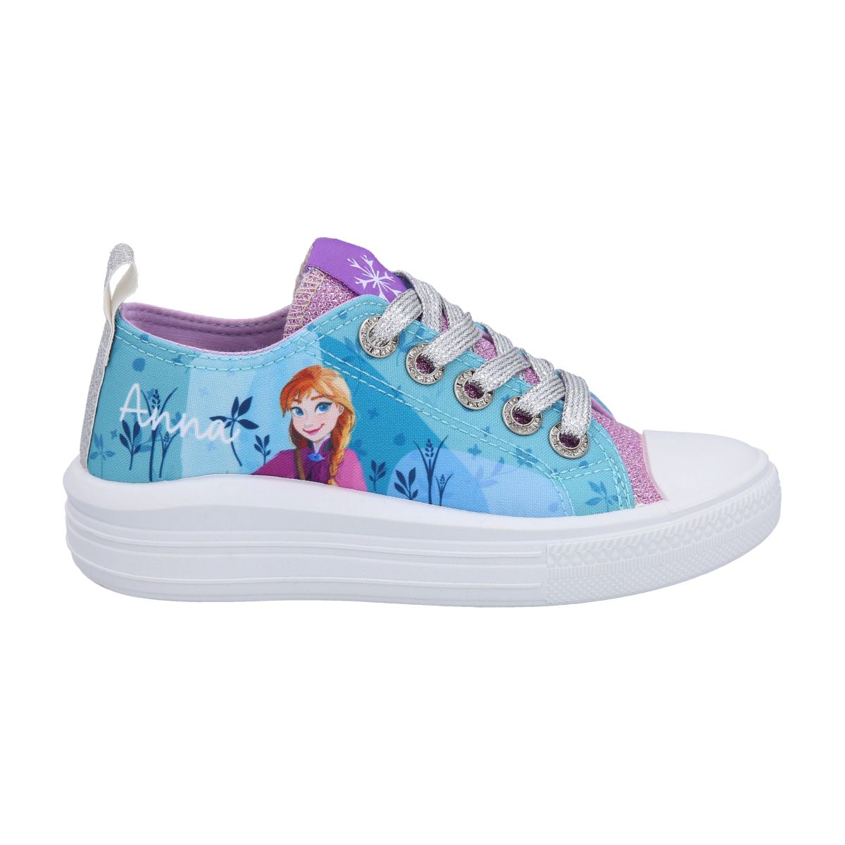 FROZEN - Zapatilla Frozen Lona con Plataforma Anna