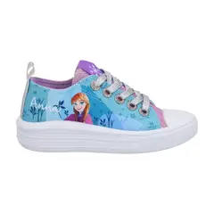 FROZEN - Zapatilla Lona Baja Infantil Celeste