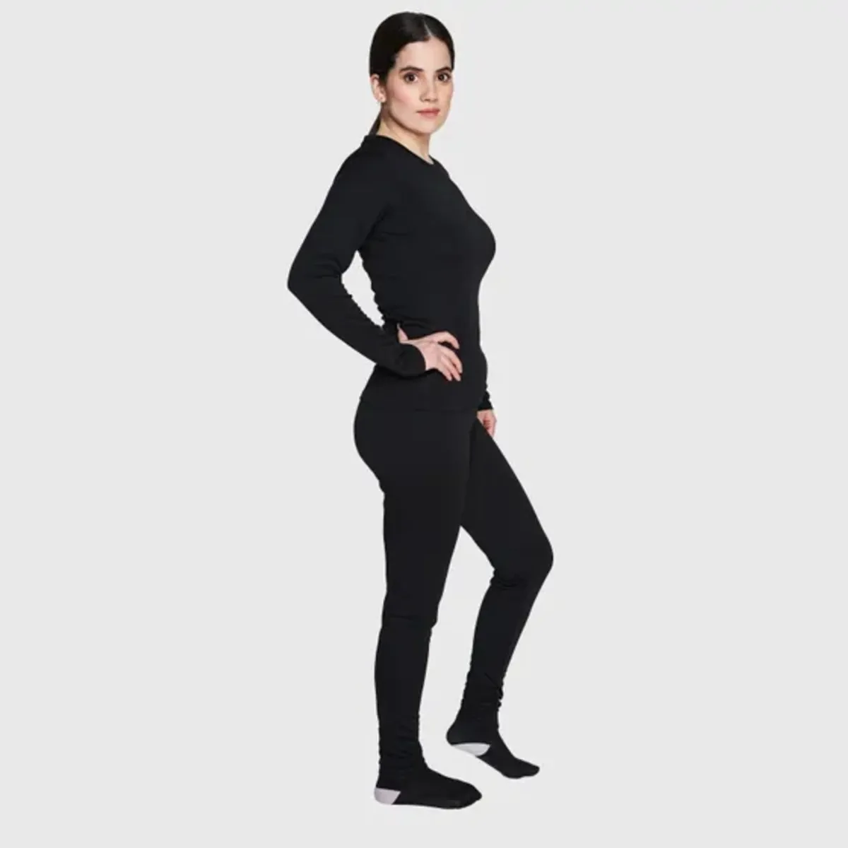 JAYSON - Primera Capa Mix Polera Y Pantalon Mujer JAYSON