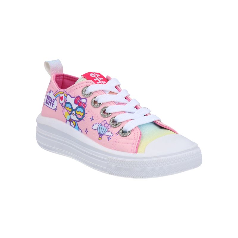 HELLO KITTY - ZAPATILLA HELLO KITTY LONA CON PLATAFORMA