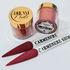 GENERICO - Polvo Acrilico Carmenere Shimmer de la Marca Dream Nails