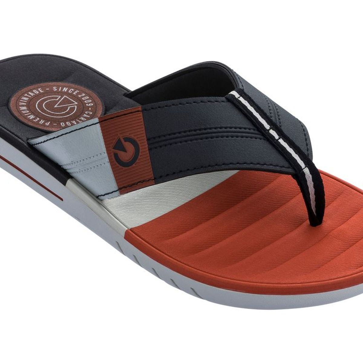 CARTAGO - Sandalia Hombre Azul/Rojo Sevilla Cartago
