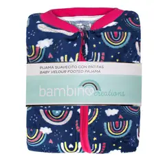 BAMBINO - Piezas Pijama Suavecito Creations Arcoiris Azul