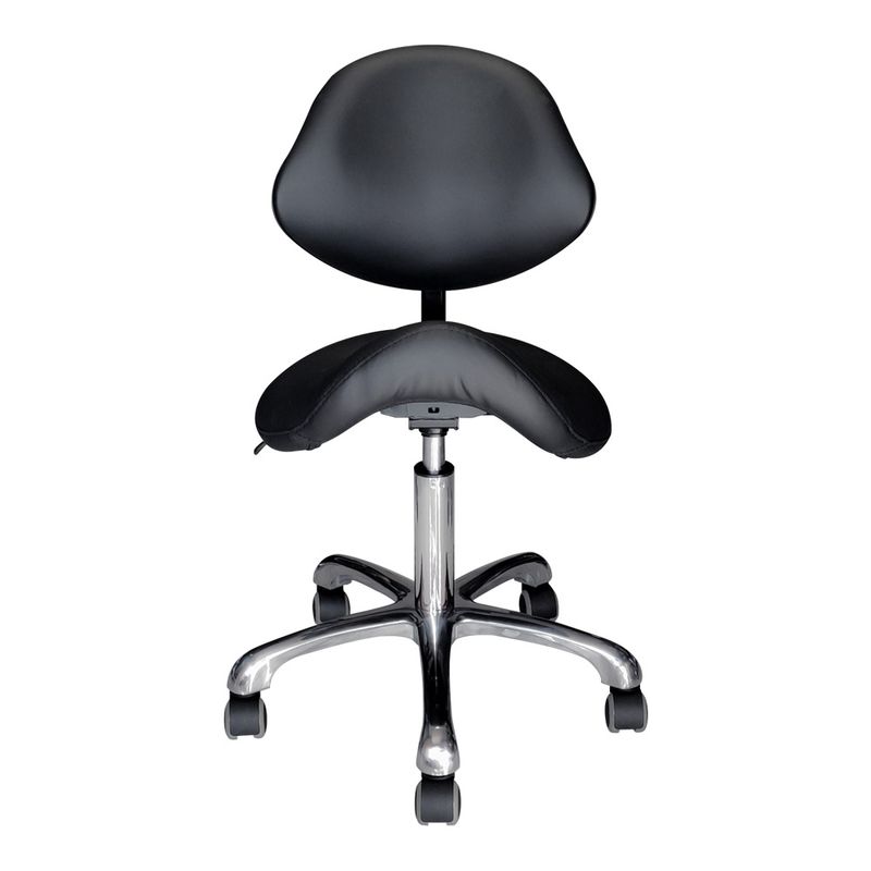 SOUTH MEDICAL - Taburete Clínico Con Respaldo Piso Clínico Ergonómico