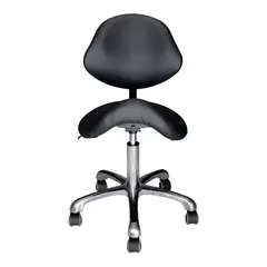 SOUTH MEDICAL - Taburete Clínico Con Respaldo Piso Clínico Ergonómico