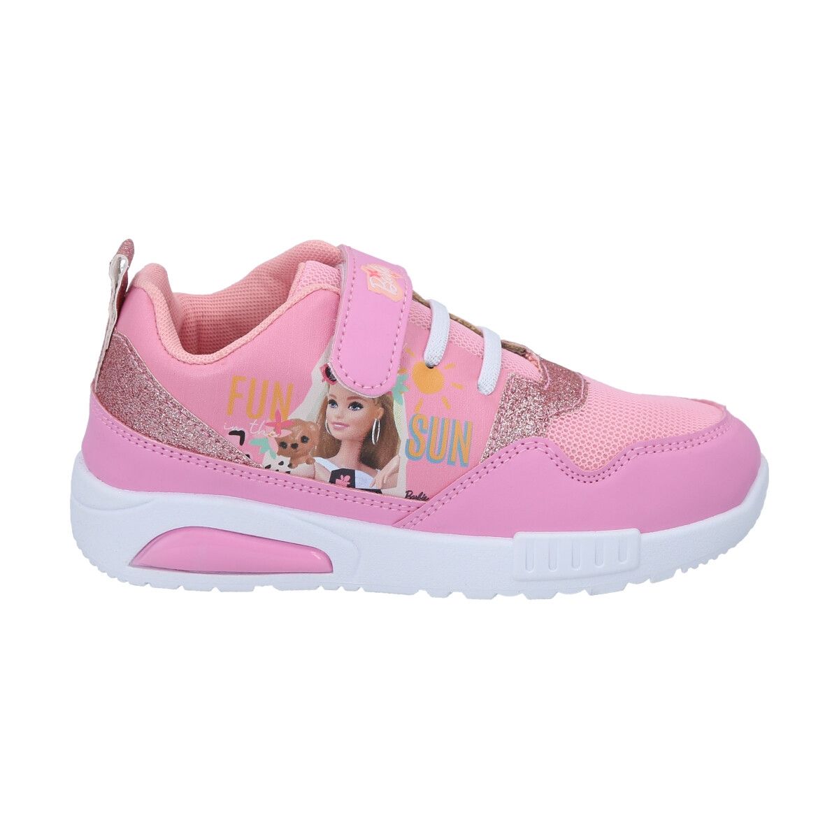 BARBIE - Zapatilla Deportiva Con Luces BARBIE Rosado