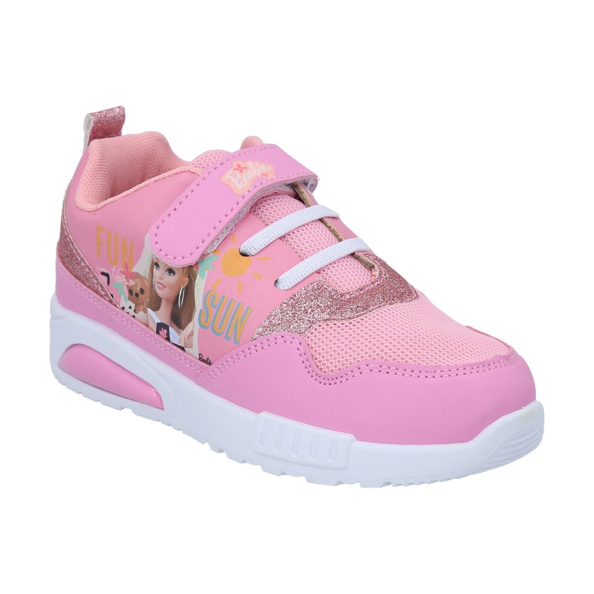 BARBIE - Zapatilla Deportiva Con Luces BARBIE Rosado