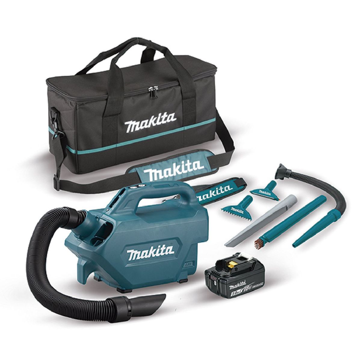 MAKITA - Aspiradora Inalámbrica Portátil 18v Makita Dcl184rf