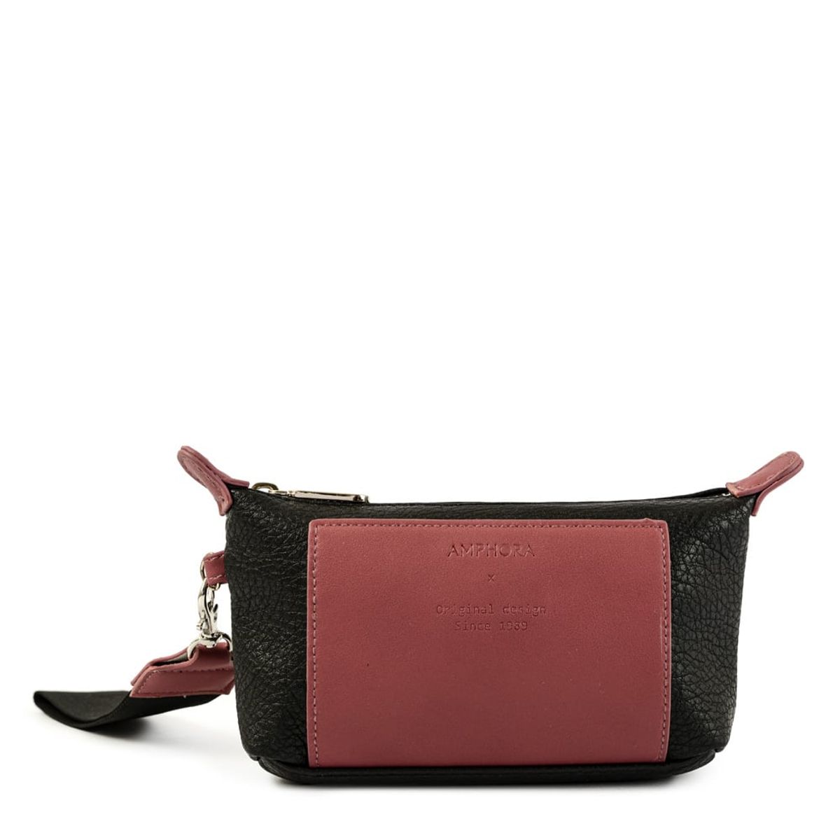 AMPHORA - Cosmetiquero ovalado murray negro