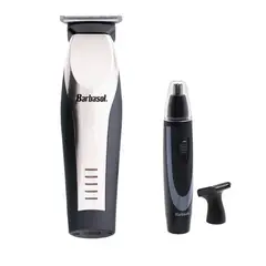 BARBASOL - Trimmer TBlade Cabezal giratorio y desvelladora nariz oidos