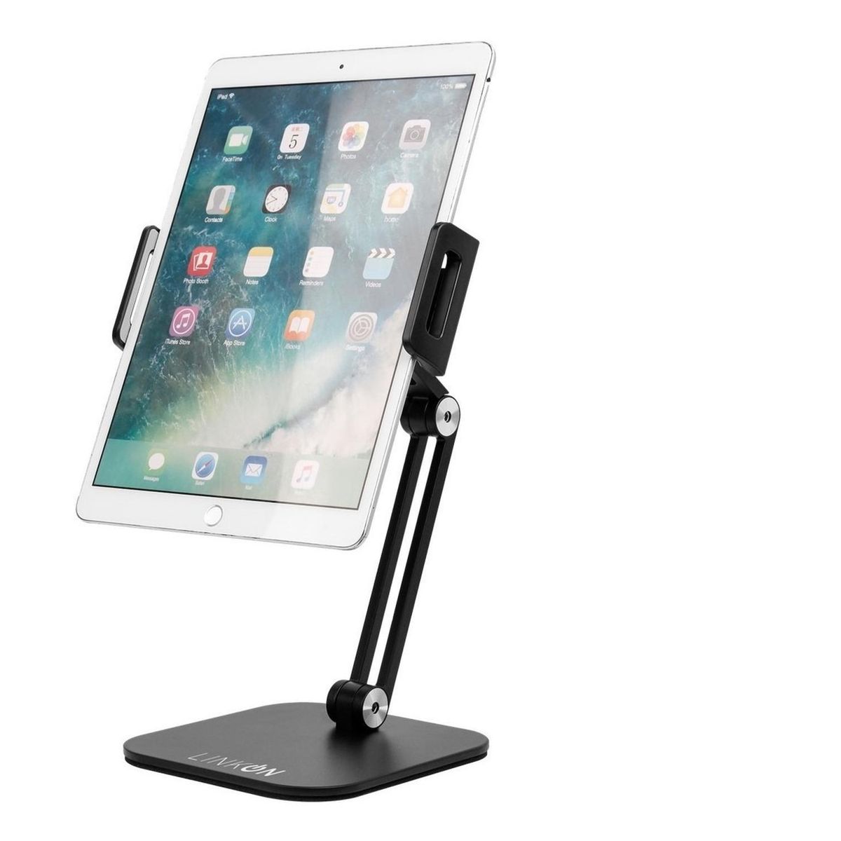LINKON - Soporte Base Porta Celular Tablet Escritorio Mesa Ajustable