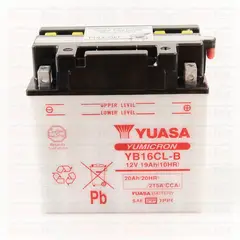 YUASA - YB16CL-B 19Ah Batería Para Moto de Agua - Larga duración - Tecnologia Yumicron