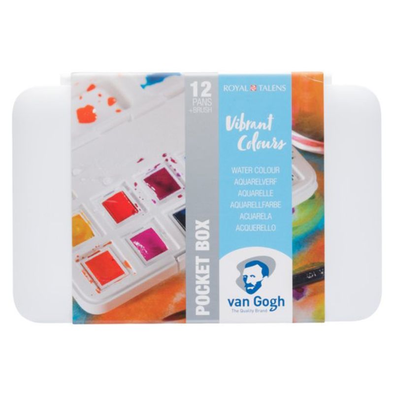 VAN GOGH - Set Acuarela 12 Colores Vibrantes Van Gogh VAN GOGH