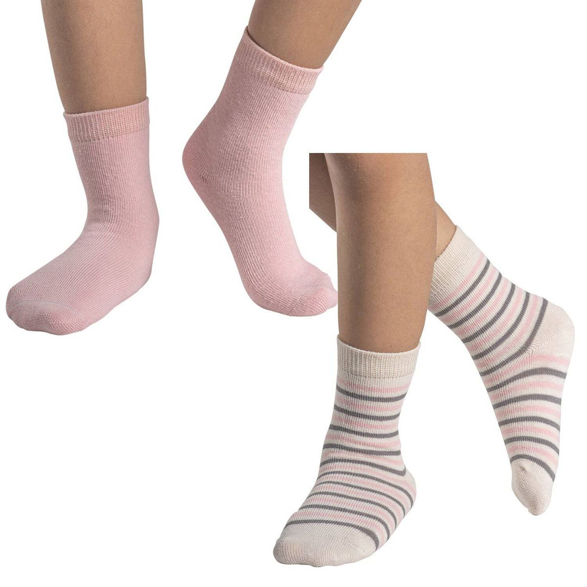 MOTA - Calcetín de algodón  pack x 2 mota mt21044.