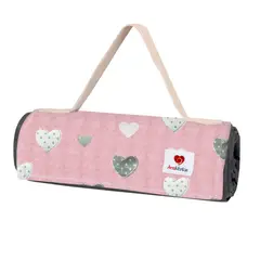 AMAMANTAS - Manta de Picnic y Playa Impermeable Extra Grande Rosa