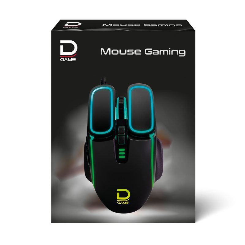 DATACOM - Mouse Gamer 7D Luces RGB