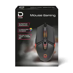 DATACOM - Mouse Gamer 6D Rainbow Lights