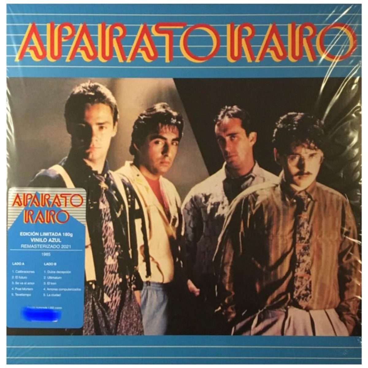 HITWAY MUSIC - APARATO RARO - APARATO RARO (VINILO AZUL) - VINILO HITWAY MUSIC