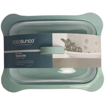 Imagen 2 del producto QUESERA CON TAPA CELESTE