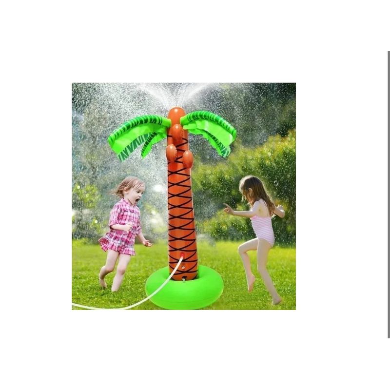 GENERICO - Palmera Inflable Con Rociador De Agua Piscina Niños Verano