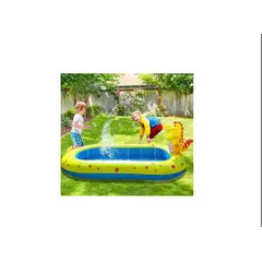 GENERICO - Piscina De Dino Con Rociador Lanza Agua Verano Niños