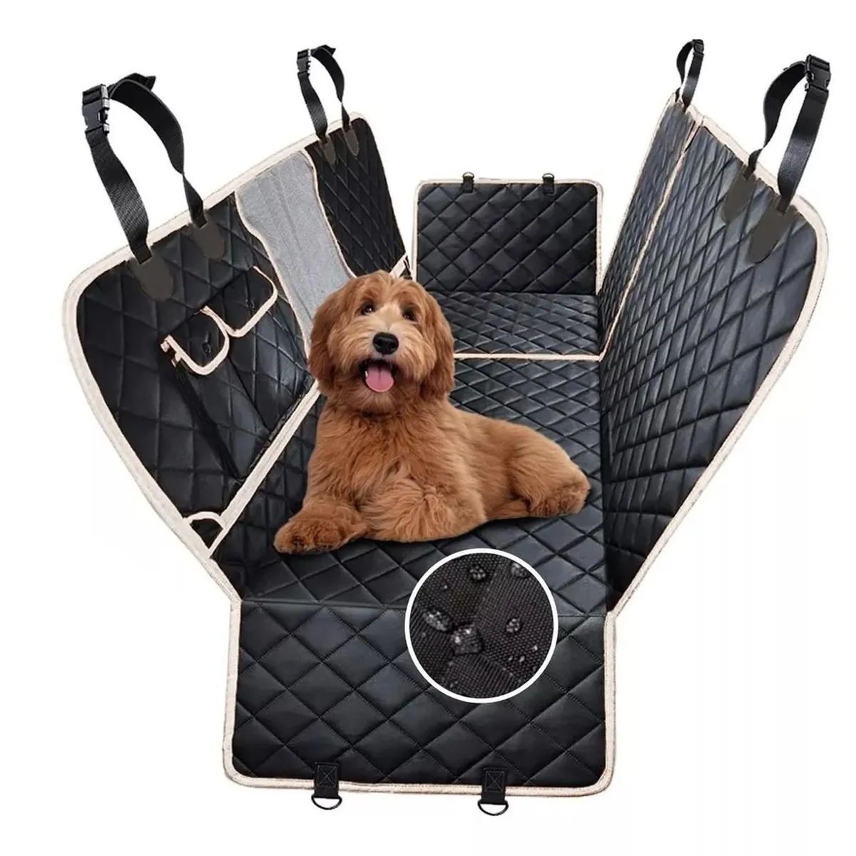 PETPAL - Protector Funda Cubre Asiento Auto Perros Mascotas Petpal
