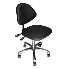 SOUTH MEDICAL - Taburete Clínico Con Respaldo Piso Clínico
