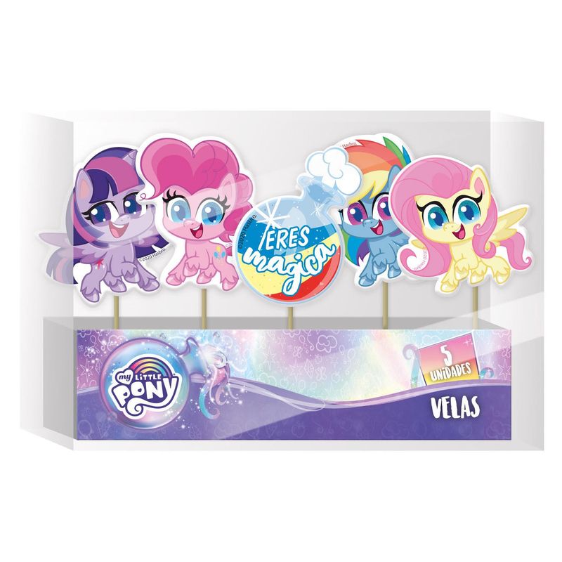 MY LITTLE PONY - Velas De Cumpleaños Figuras Pony