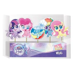 MY LITTLE PONY - Velas De Cumpleaños Figuras Pony