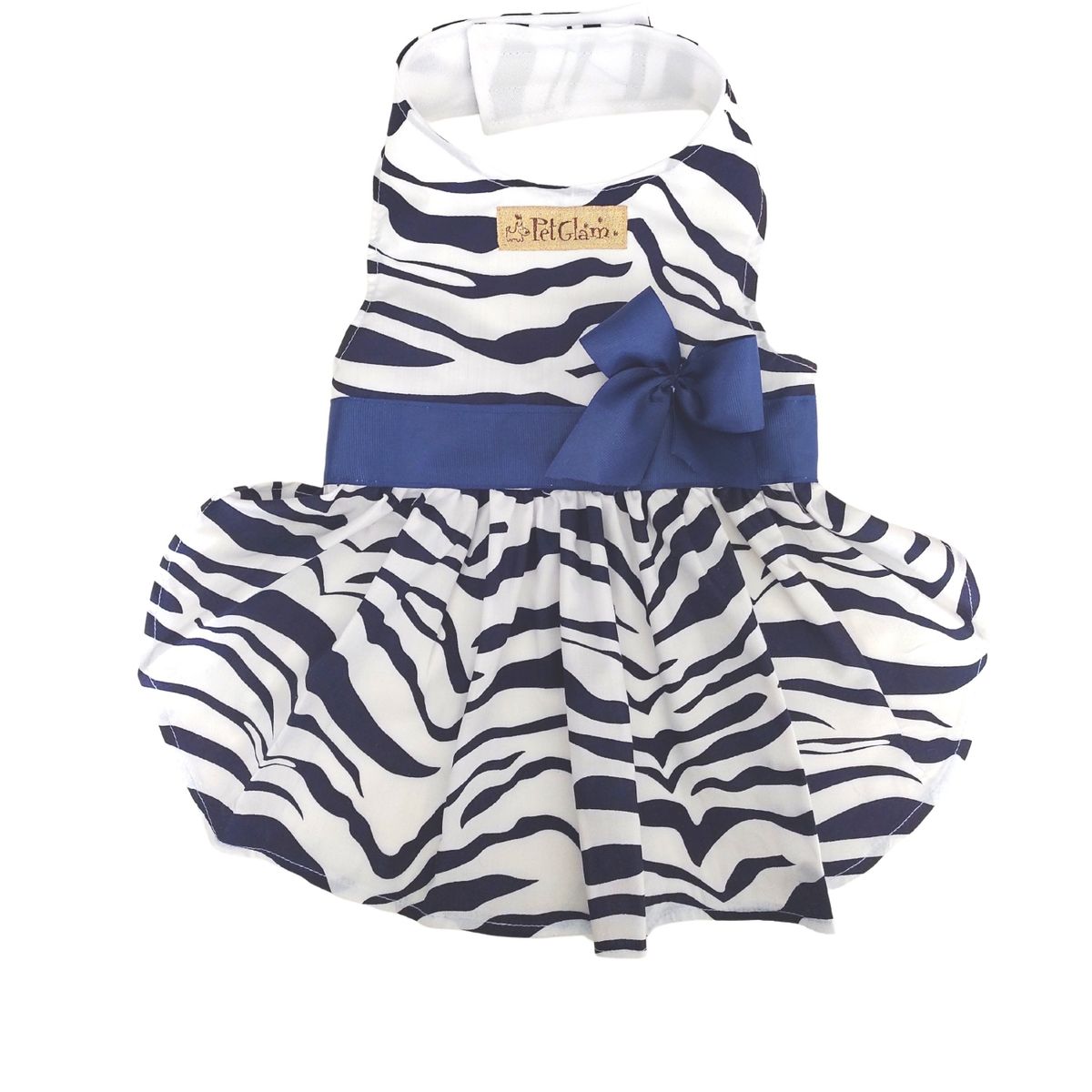 PET GLAM - ROPA PARA MASCOTAS VESTIDO CEBRA