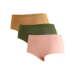 GIOVACCHINO - Pack de 3 Calzon Tiro Alto Bambú.