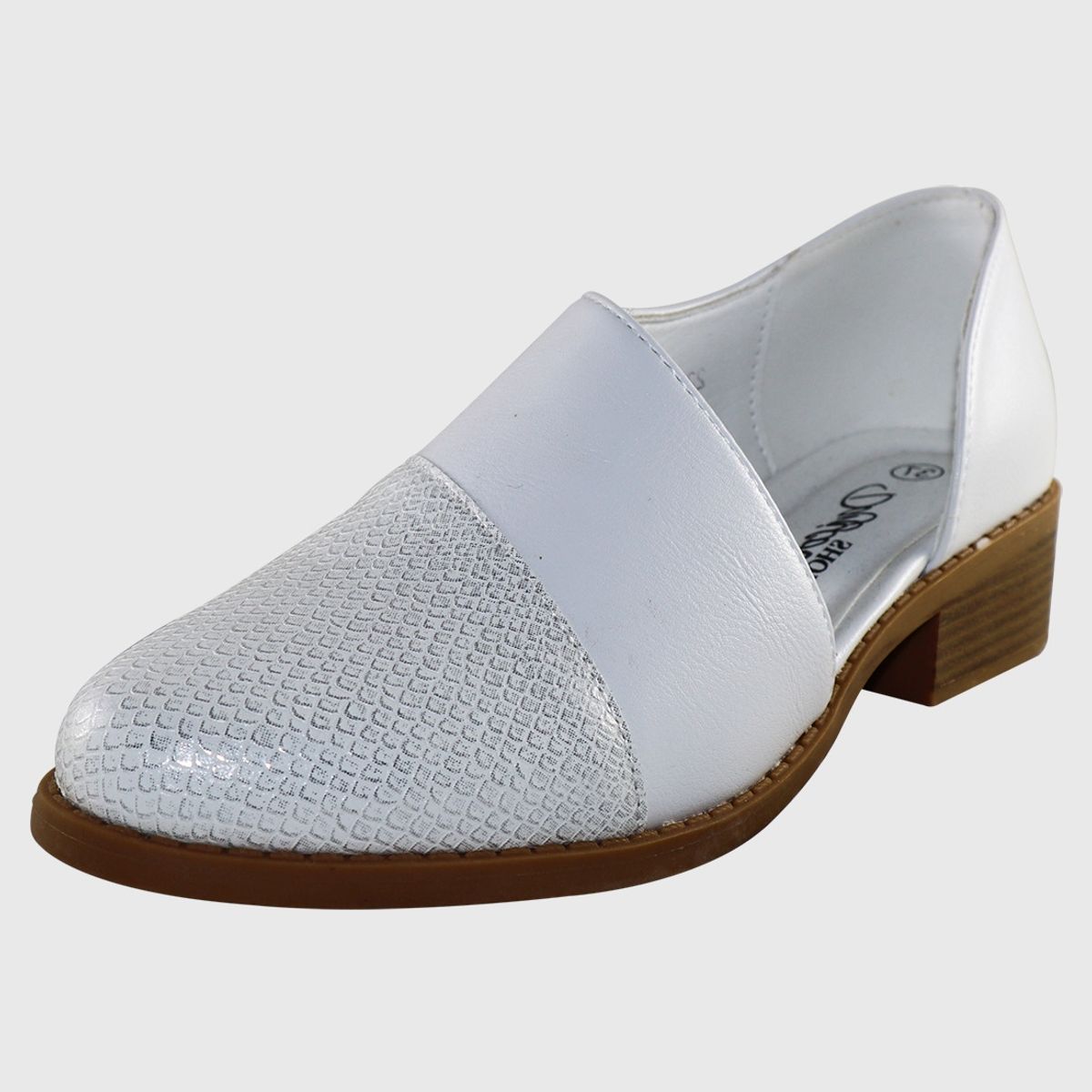 DINASTELLA - Zapato bajo abierto Blanco