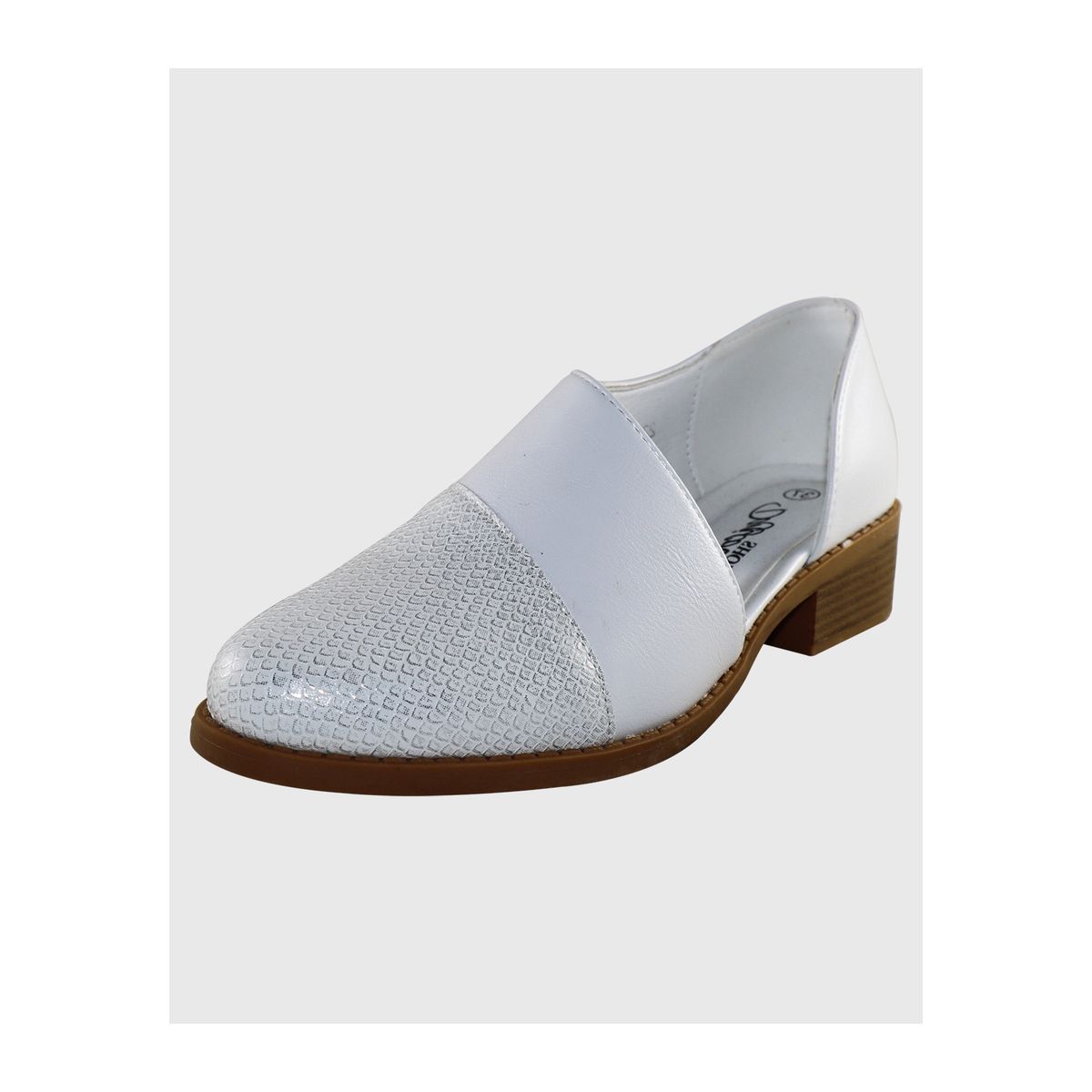 DINASTELLA - Zapato bajo abierto Blanco