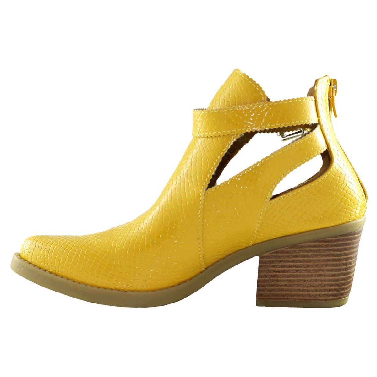 DANICOLLE - Botín Bi V elasticado Khaki Danicolle DANICOLLE