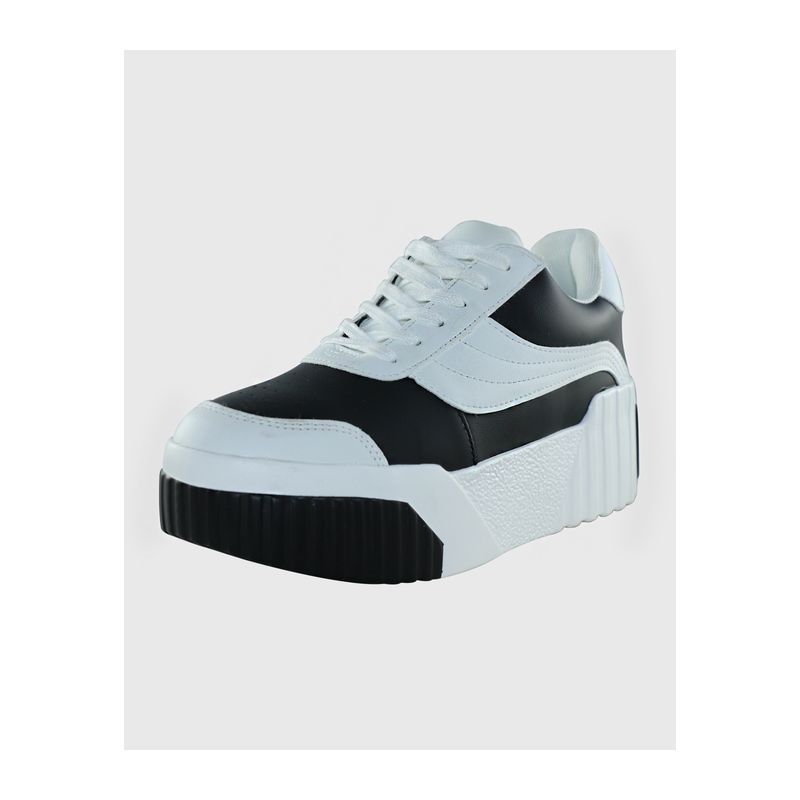 DINASTELLA - Zapatilla Plataforma simple Negro Danicolle