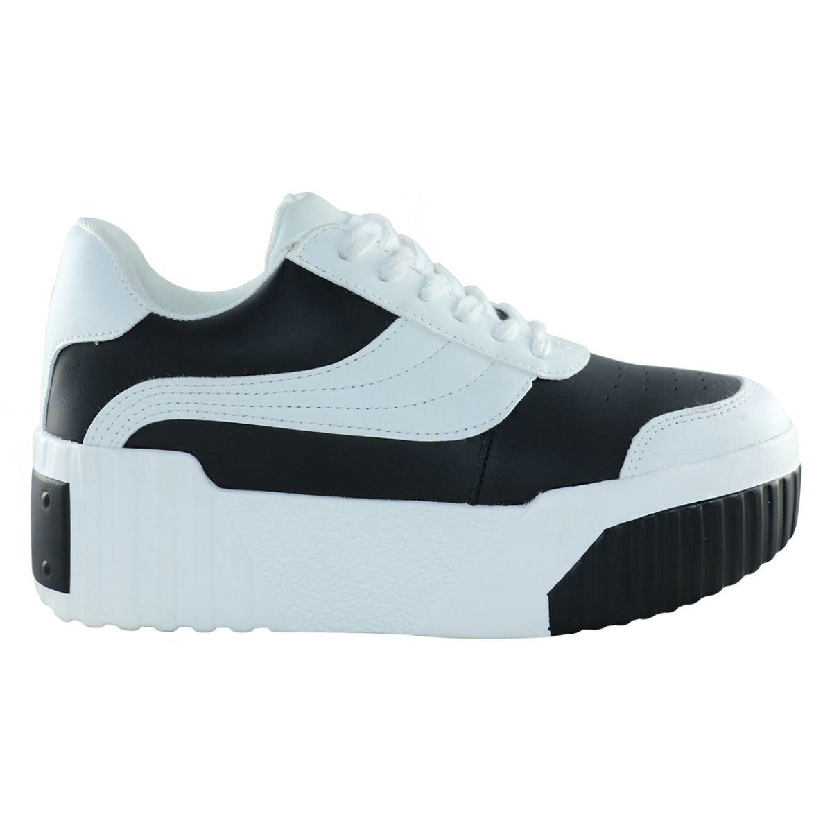 DINASTELLA - Zapatilla Plataforma simple Negro Danicolle