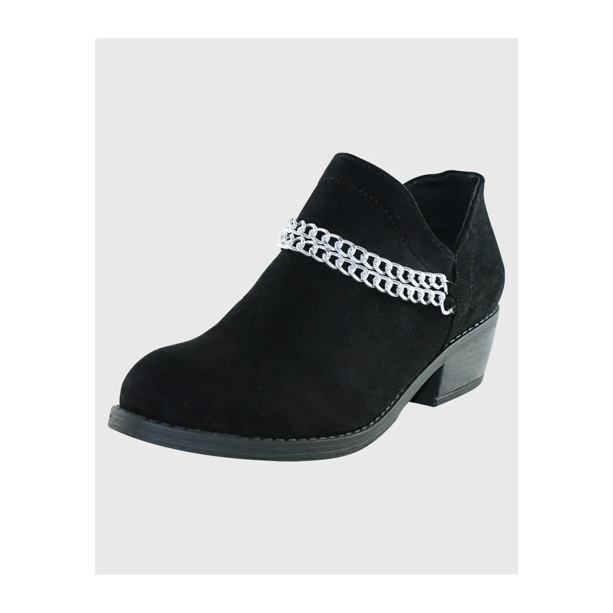 DINASTELLA - Botin plano, con cierre color negro Danicolle