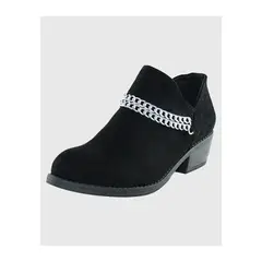 DINASTELLA - Botin plano, con cierre color negro Danicolle