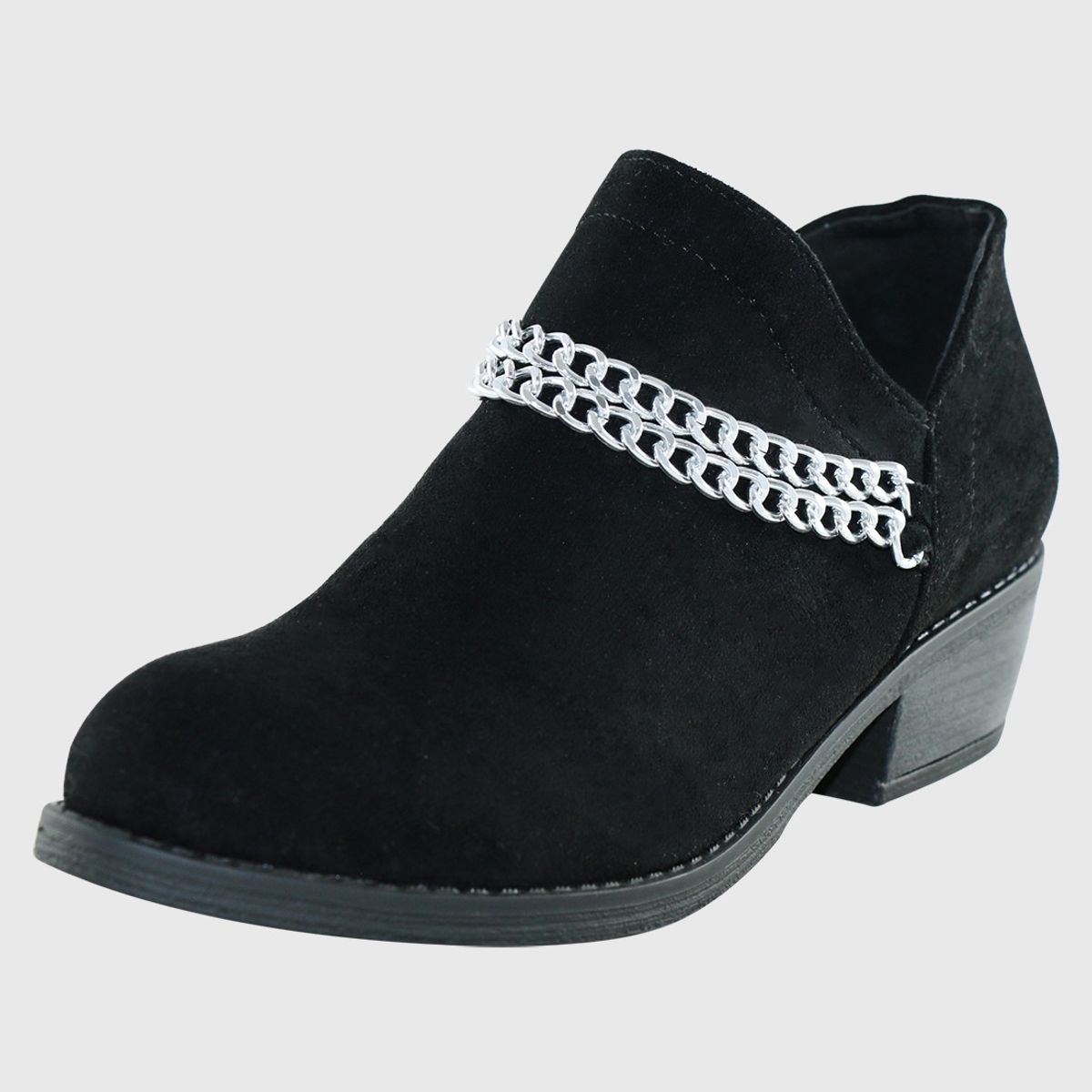 DINASTELLA - Botin plano, con cierre color negro Danicolle