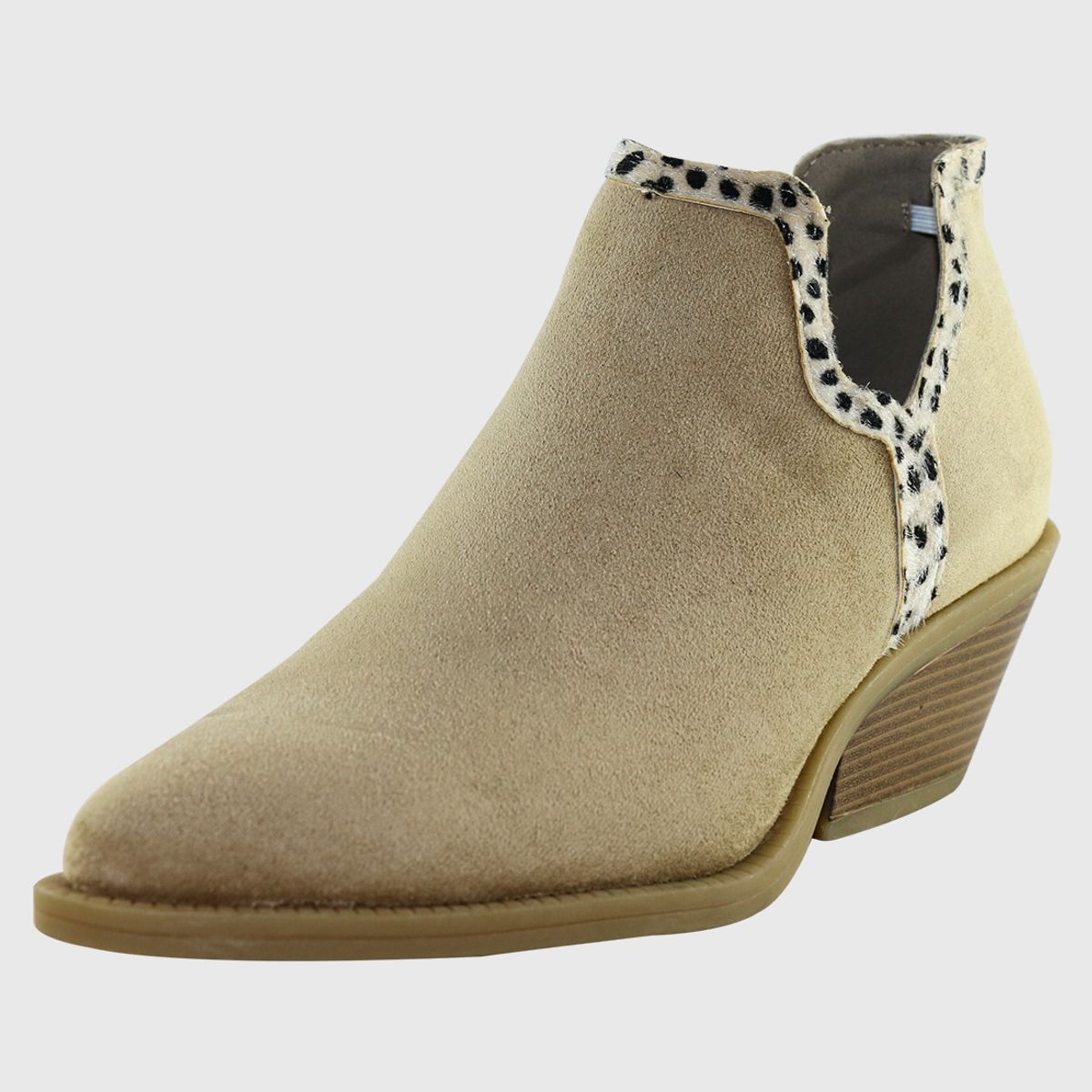 DINASTELLA - Botin Puntiagudo Leopard Khaki Danicolle