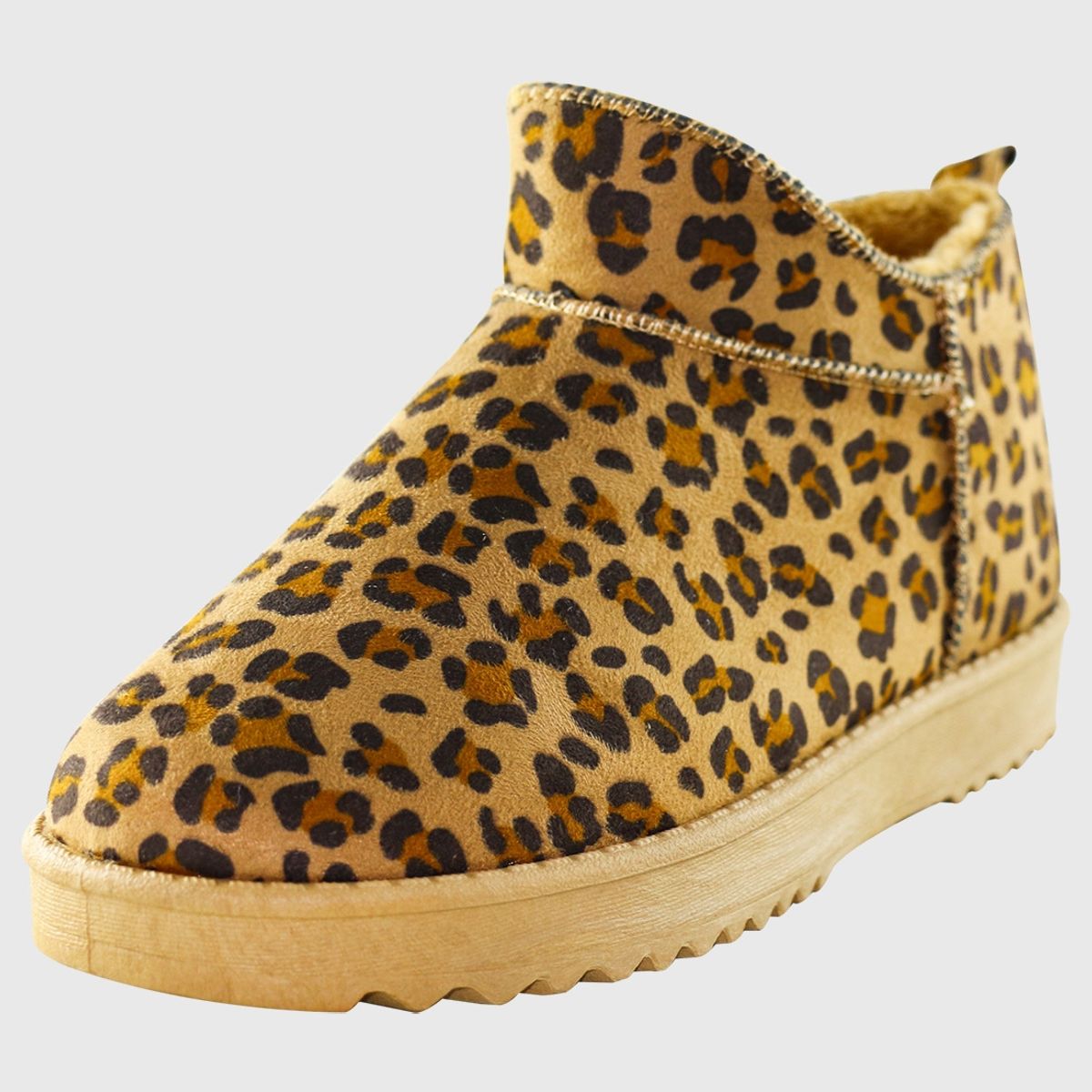 DINASTELLA - Botin get up bajo leopard Camel Danicolle