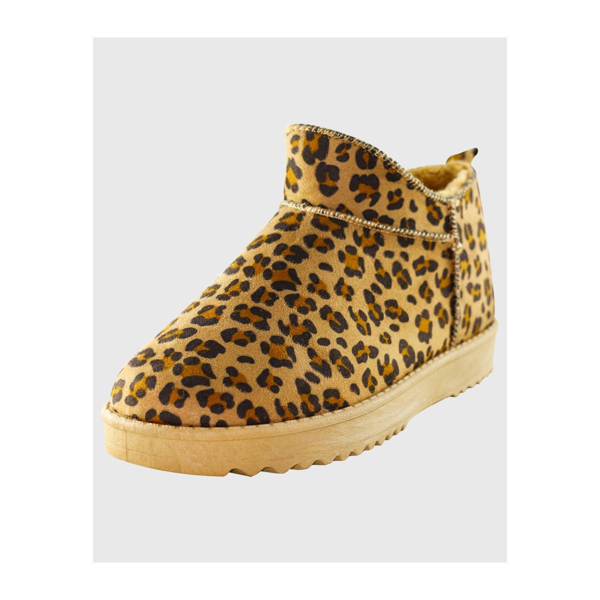 DINASTELLA - Botin get up bajo leopard Camel Danicolle